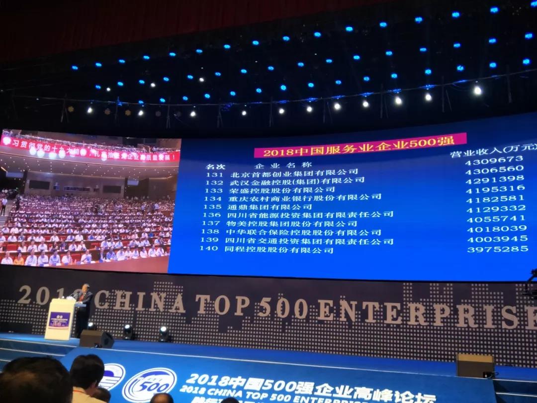 龙腾国际参与中国企业500强系列活动 荣登中国企业500强榜单 龙腾国际参与中国企业500强系列活动 荣登中国企业500强榜单